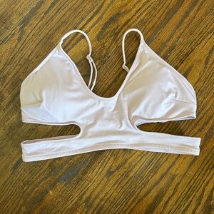 h&m cutout bikini top!